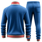 KZZ Men's Fall Fashion Set - Lightweight Loose-Fit Casual Stand Collar Sportswear