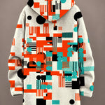 Eliana Modern Mosaic Hooded Jacket