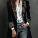 Regina | Ornate Longline Blazer