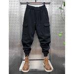 Loose Casual Big Pockets Harem Pants