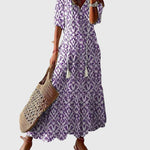 Amalia | Boho Vintage Summer Maxi Dress