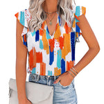 Shirts Short Sleeve Loose T Shirt Blouses - Zeagoo (Us Only)