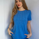 Zeagoo T-Shirt Short Sleeve Tops Casual Crew Neck Blouse (DE Only)