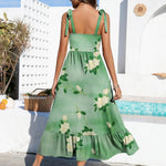 Zeagoo Maxi Dress with Pockets Spaghetti Strap Sundress