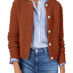 Zeagoo Women's Comfy Button Down Knit Cardigan (US Only)
