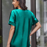 Satin Silk Blouse Tops - Zeagoo (Us Only)