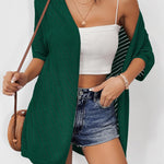 Zeagoo Short Sleeve Crochet Kimonos Open Front Cover Ups
