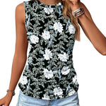 Zeagoo Ruched Tank Tops Dressy Casual Shirts