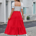 Zeagoo Rock Damen Elegant Hohe Taille Skirt (DE Only)