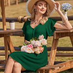 Zeagoo Summer Dress Women's Short Sleeve Dresses (DE Only)