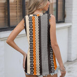 Zeagoo Women Eyelet Tank Tops Sleeveless Shirts V Neck Cute Top
