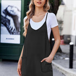 Zeagoo Jumpsuit Short Summer Sleeveless Rompers (DE Only)
