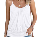 Zeagoo Tank Top Women's Summer Tops Spaghetti Tops (DE Only)