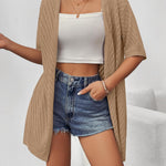 Zeagoo Short Sleeve Crochet Kimonos Open Front Cover Ups