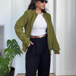 Zeagoo Sherpa Fleece Jacket Faux Fuzzy Casual Zip Up Coat