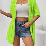 Zeagoo Short Sleeve Crochet Kimonos Open Front Cover Ups