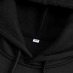 KZZ Men's Letter Print Hoodie Set