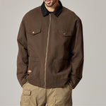American Retro Washed Lapel Jacket