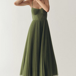 Tamara | Long Midi Dress with Corset