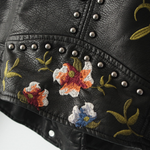 Anastasia Leather Flower Jacket
