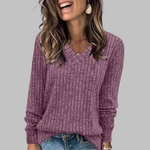 Sylvia | The V Neck Top