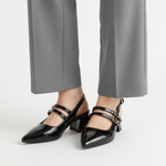 Victoria Slingback Heels