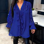Élina | Blouse ample à sequins