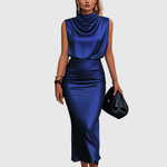 EDEM | SATIN TOP & SKIRT SET