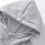 KZZ Autumn & Winter Lazy Set Fleece Hoodie + Straight-Leg Sweatpants