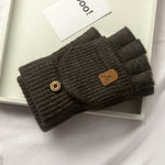 Norvale Fingerless Knit Gloves