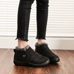 Women's Plush-Lined Winter Ankle Boots