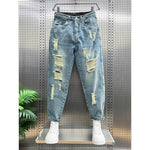 Summer Ripped Casual Pants