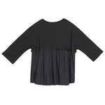 Loose-fitting Patchwork Casual T-shirt