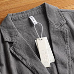 American Retro Casual Linen Blazer