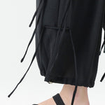 Ribbon Loose Casual Pants