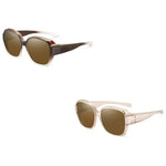 Polarised Round Cat-Eye Sunglasses
