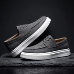 Ilio | Sneakers Pelle Kaki Premium