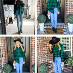 Long/Roll Up Sleeve Cotton Plaid Shirts - Zeagoo (Us Only)