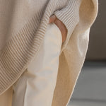 Ludovica | Oversized Wide Neckline Sweater