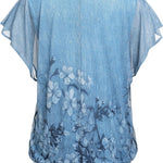 Zeagoo Women's Blouse Batwing Blouse Shirts (DE Only)