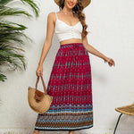 Zeagoo Women's Boho Floral Skirt