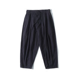 Summer Wide-Leg Crop Pants