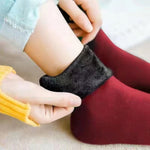 Warm Fleece Lined Winter Socks