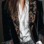 Regina | Ornate Longline Blazer
