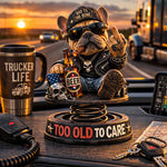 Spring Loaded Dashboard Bobblehead Figure