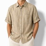 Spencer Striped Button-Up Shirt