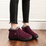 Women's Plush-Lined Winter Ankle Boots