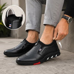 Men's Smart Leather Look Lace Up Shoes