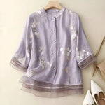 Cicely | The Embroidered Top