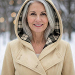 Zelinda | Cappotto in Lana a Quadri